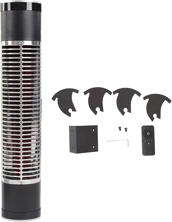 Wall mounted heater indoor